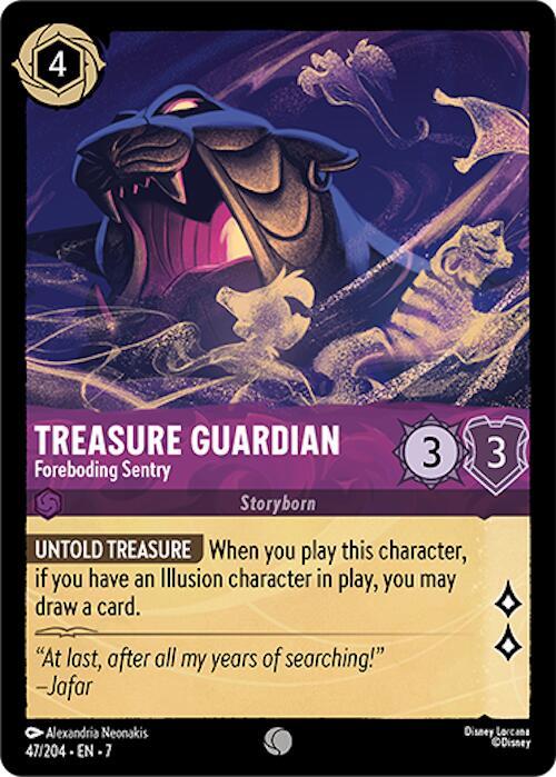 Treasure Guardian - Foreboding Sentry 47/204 card from Archazia's Island
