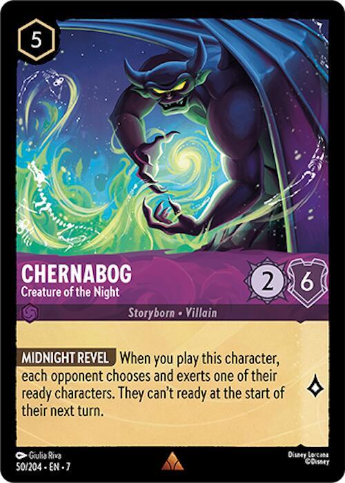 Chernabog - Creature of the Night 50/204 card from Archazia's Island