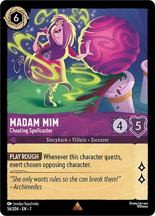 Madam Mim - Cheating Spellcaster 56/204 card from Archazia's Island