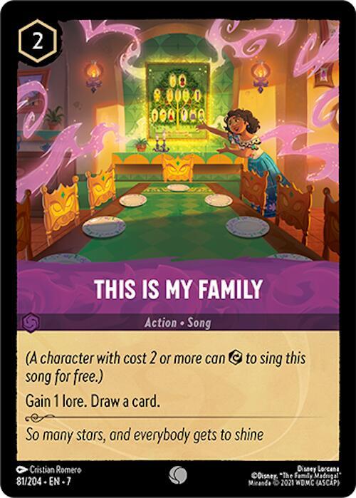 This Is My Family 81/204 card from Archazia's Island