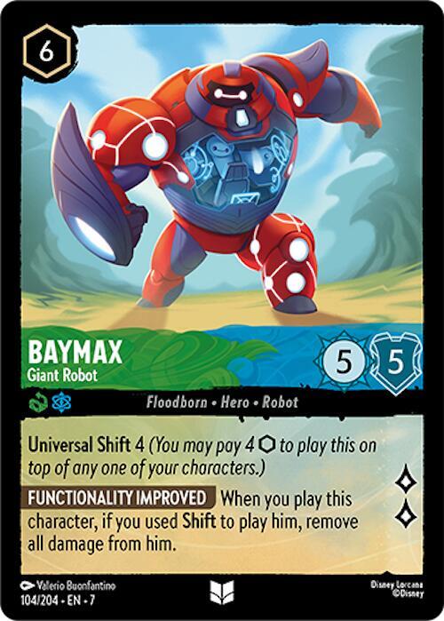 Baymax - Giant Robot 104/204 card from Archazia's Island