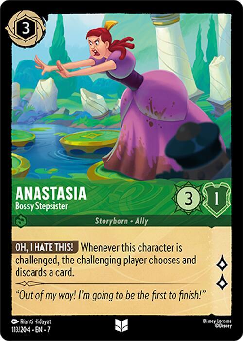 Anastasia - Bossy Stepsister 113/204 card from Archazia's Island