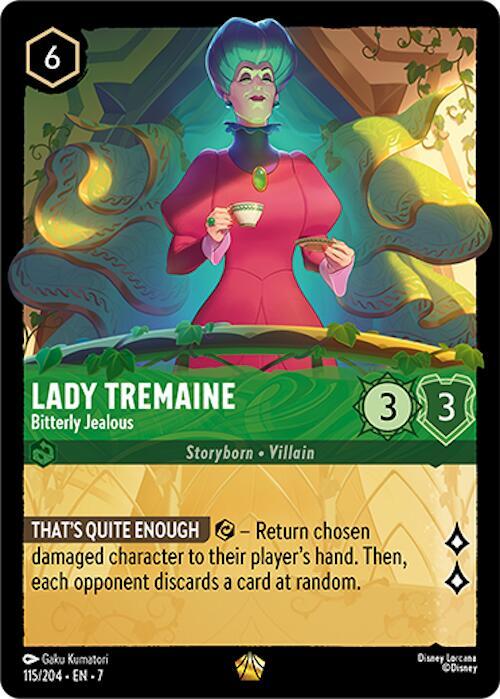 Lady Tremaine - Bitterly Jealous 115/204 card from Archazia's Island