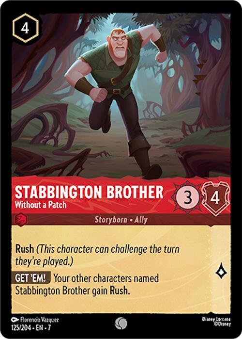 Stabbington Brother - Without a Patch 125/204 card from Archazia's Island