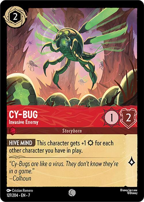 Cy-Bug - Invasive Enemy 127/204 card from Archazia's Island
