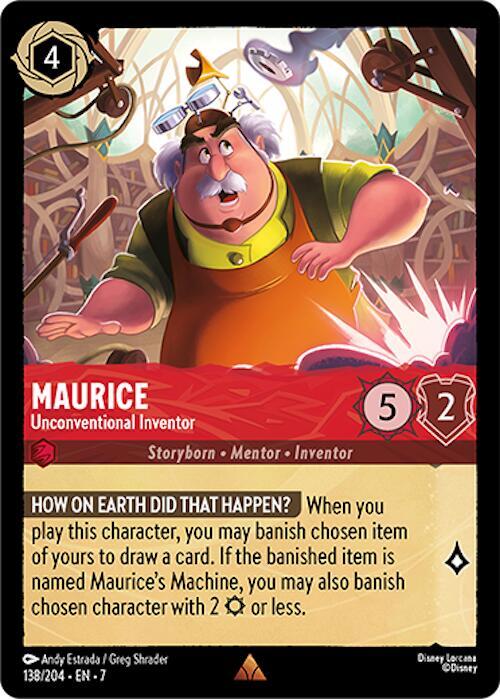 Maurice - Unconventional Inventor 138/204 card from Archazia's Island