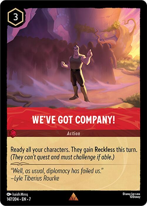 We've Got Company! 147/204 card from Archazia's Island