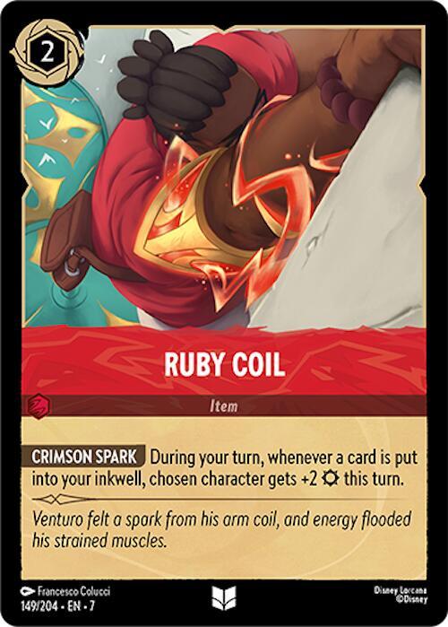 Ruby Coil 149/204 card from Archazia's Island