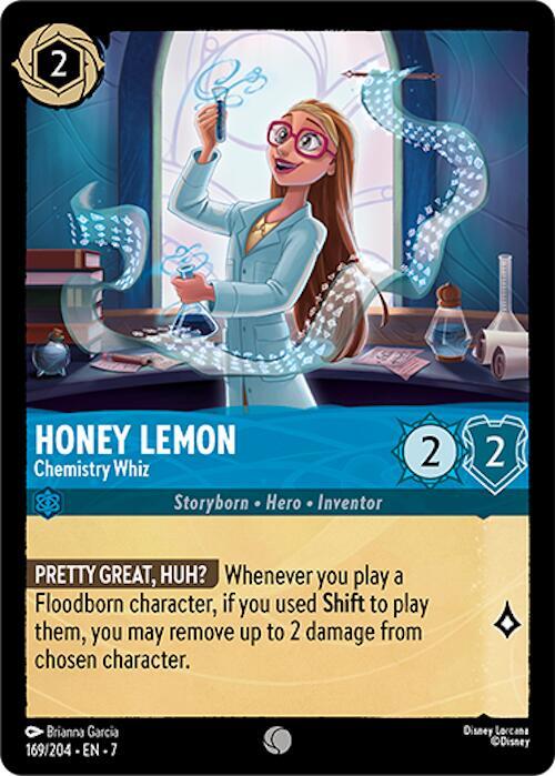 Honey Lemon - Chemistry Whiz 169/204 card from Archazia's Island