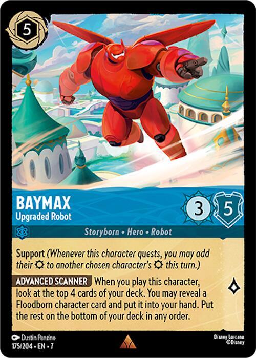 Baymax - Upgraded Robot 175/204 card from Archazia's Island