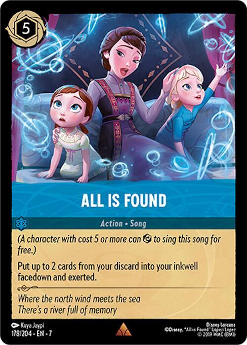 All Is Found 178/204 card from Archazia's Island