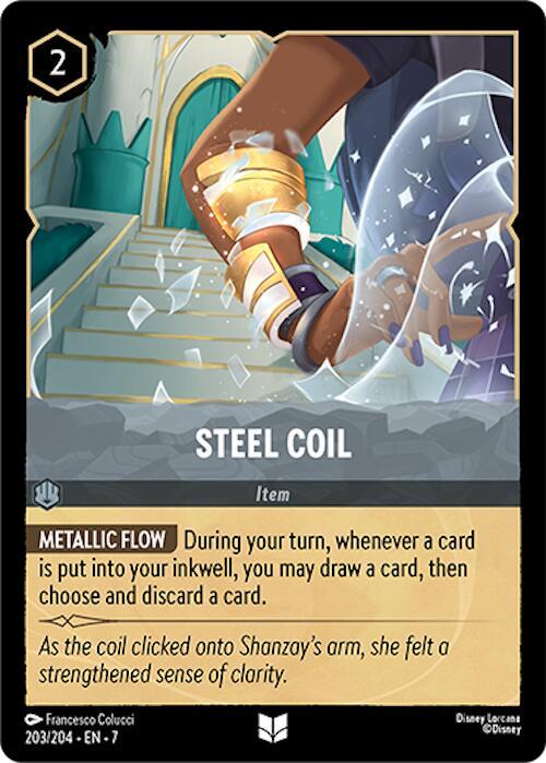 Steel Coil 203/204 card from Archazia's Island