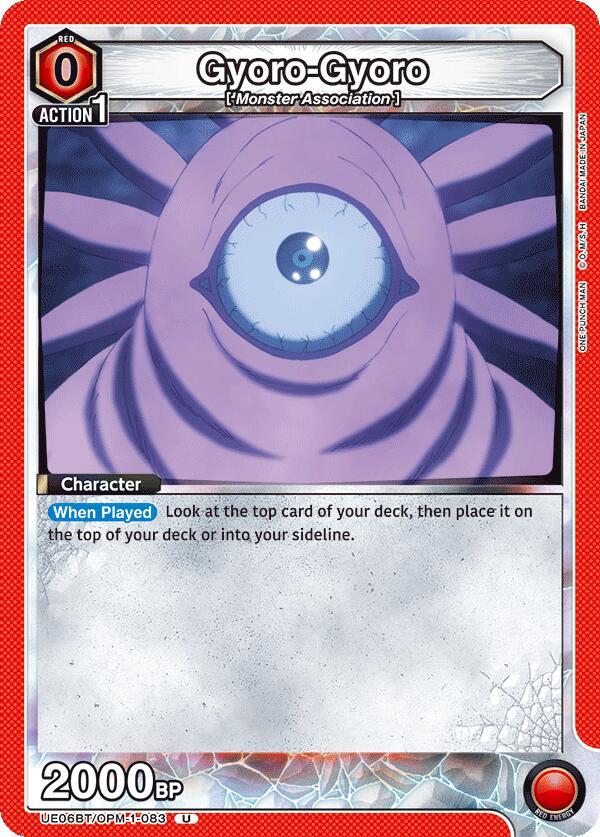 Gyoro-Gyoro UE06BT/OPM-1-083 card from UE06BT: One Punch Man