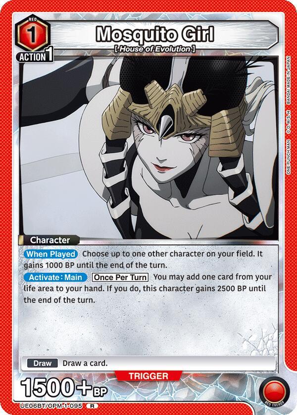 Mosquito Girl UE06BT/OPM-1-095 card from UE06BT: One Punch Man