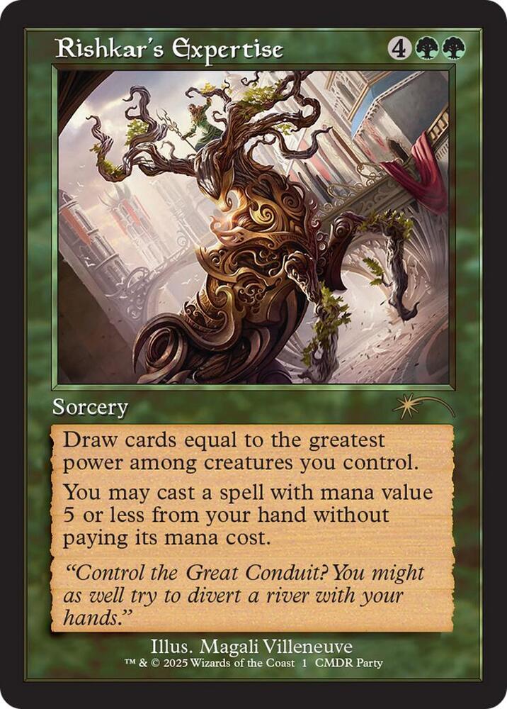 Rishkar's Expertise (Retro Frame) 1 card from WPN & Gateway Promos