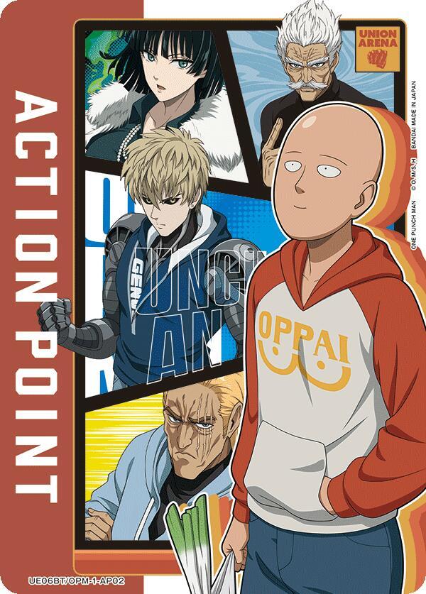 Action Point Card (AP02) UE06BT/OPM-1-AP02 card from UE06BT: One Punch Man