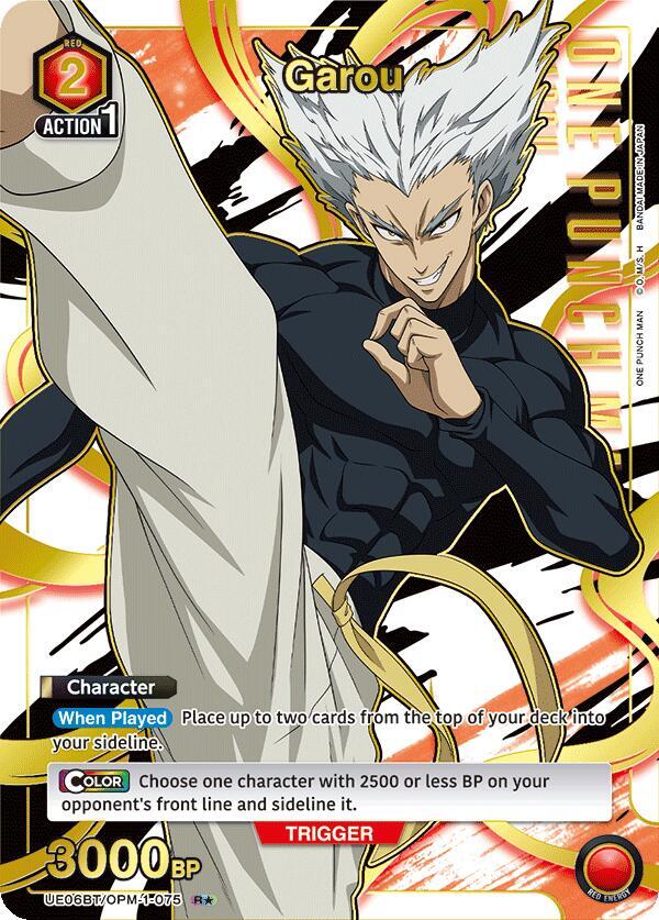 Garou (R*) UE06BT/OPM-1-075 card from UE06BT: One Punch Man
