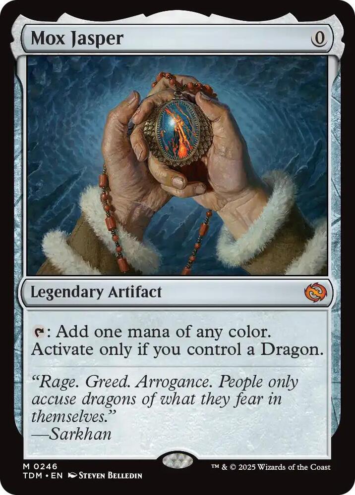 Mox Jasper 246 card from Tarkir: Dragonstorm
