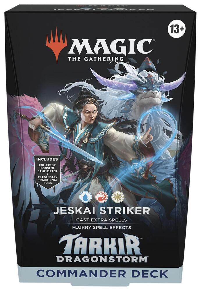 Tarkir: Dragonstorm Commander Deck - Jeskai Striker card from Commander: Tarkir: Dragonstorm
