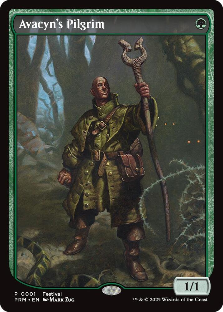 Avacyn's Pilgrim 1 card from MagicFest Cards