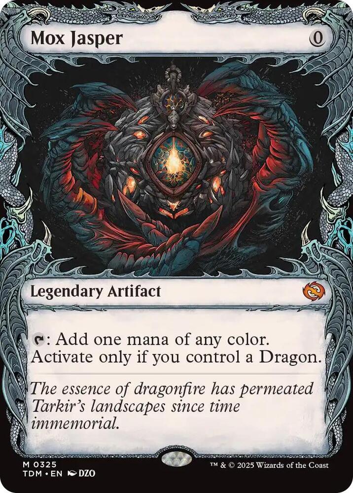 Mox Jasper (Showcase) 325 card from Tarkir: Dragonstorm