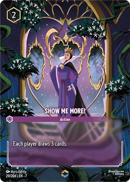 Show Me More! (Enchanted) 211/204 card from Archazia's Island