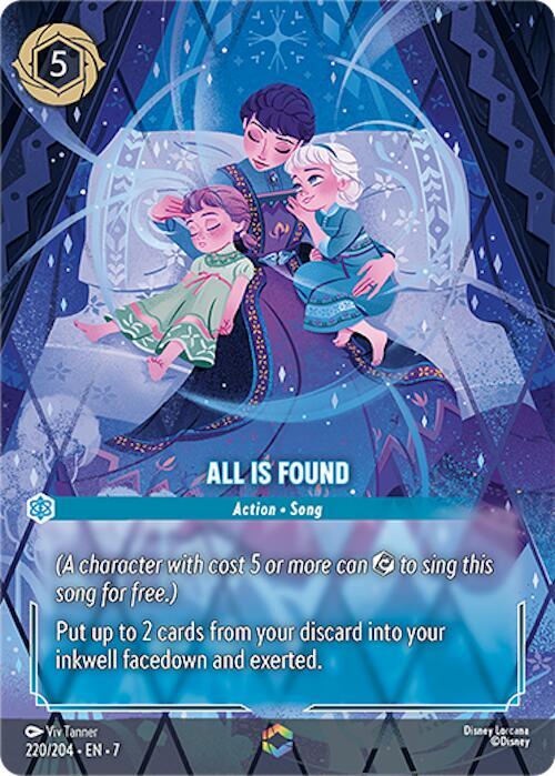All Is Found (Enchanted) 220/204 card from Archazia's Island