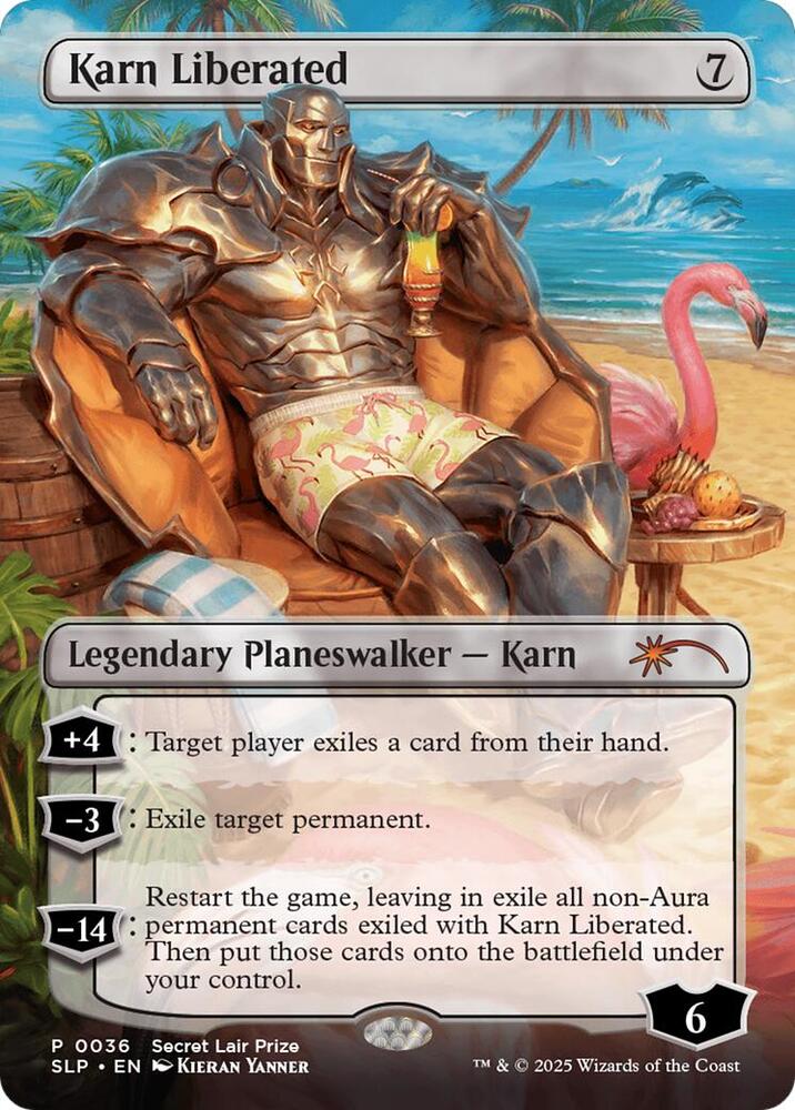 Karn Liberated 36 card from Secret Lair Showdown