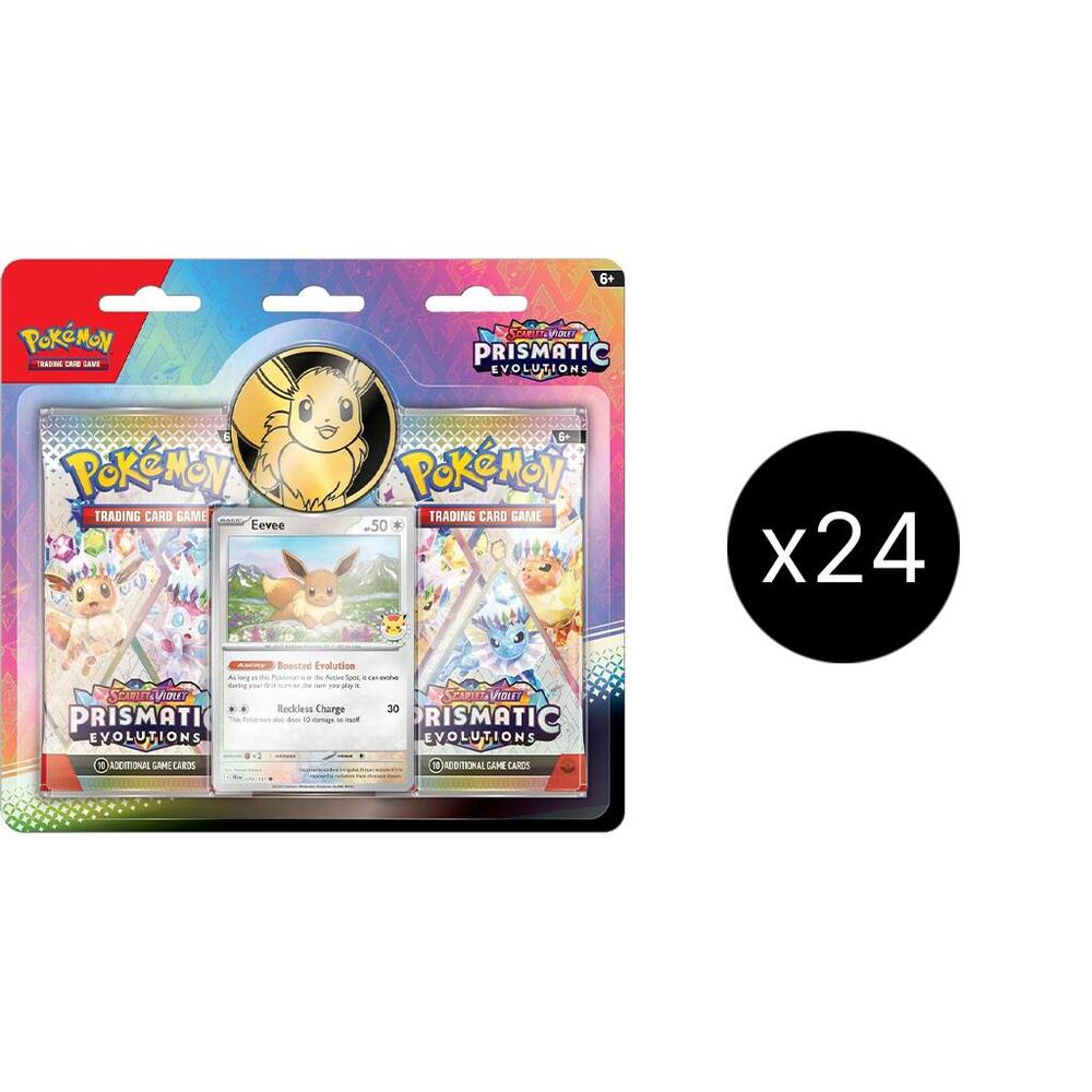 Prismatic Evolutions 2-Pack Blister Case card from SV: Prismatic Evolutions