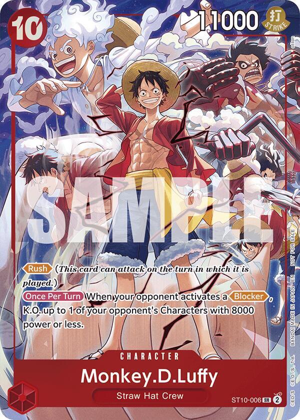 Monkey.D.Luffy (One Piece Day Dallas 2025) ST10-006 card from One Piece Promotion Cards
