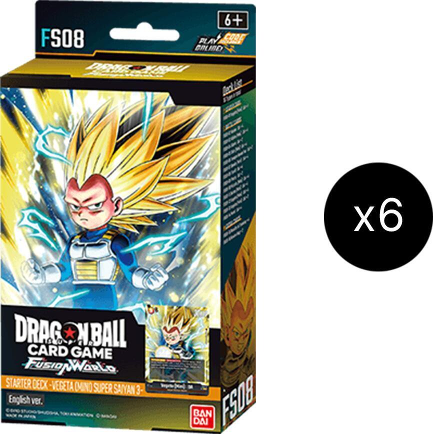 Starter Deck 8: Vegeta (Mini) Super Saiyan 3 Display card from Starter Deck 8: Vegeta (Mini) Super Saiyan 3