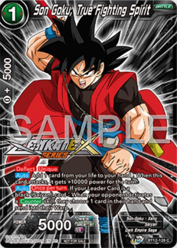Son Goku, True Fighting Spirit (Event Pack 16) BT12-128 card from Promotion Cards