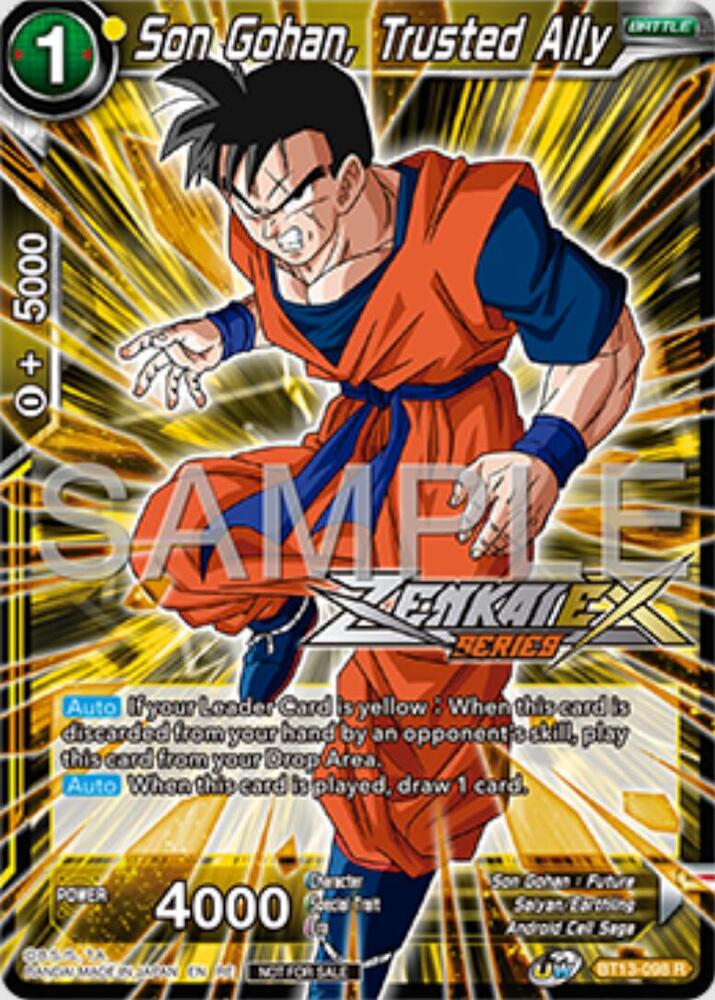 Son Gohan, Trusted Ally (Event Pack 16) BT13-098 card from Promotion Cards