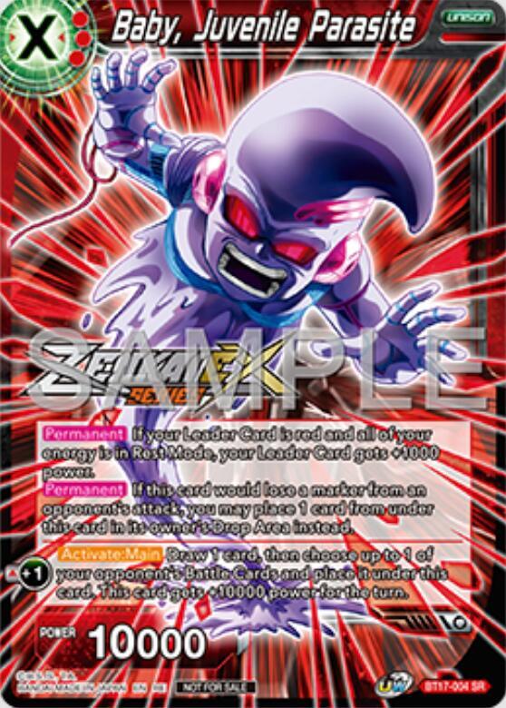Baby, Juvenile Parasite (Event Pack 16) BT17-004 card from Promotion Cards