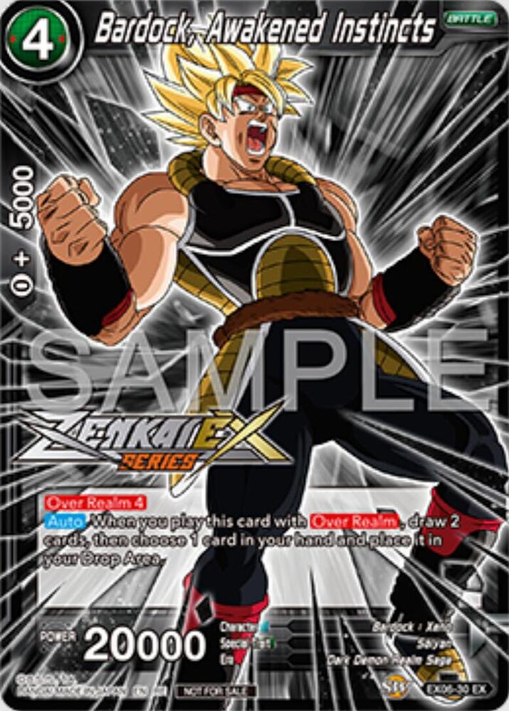 Bardock, Awakened Instincts (Event Pack 16) EX06-30 card from Promotion Cards