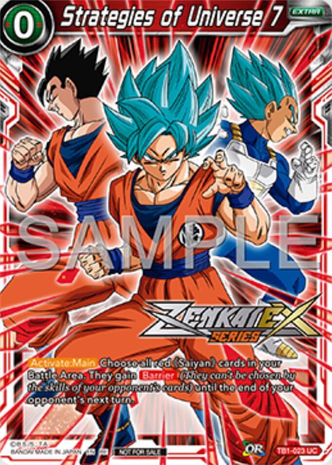 Strategies of Universe 7 (Event Pack 16) TB1-023 card from Promotion Cards