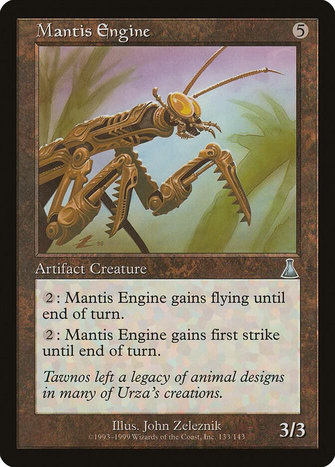 Mantis Engine 133 card from Urza's Destiny