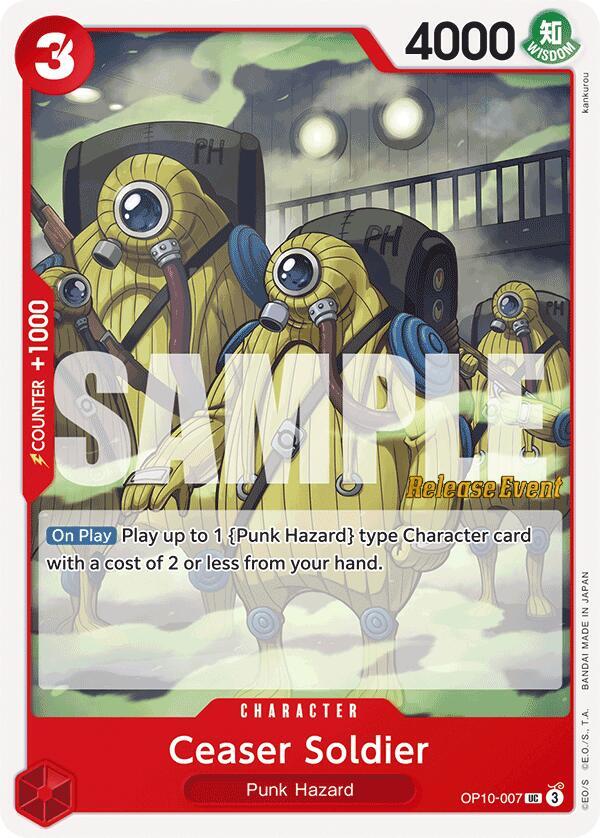 Ceaser Soldier OP10-007 card from Royal Blood Release Event Cards