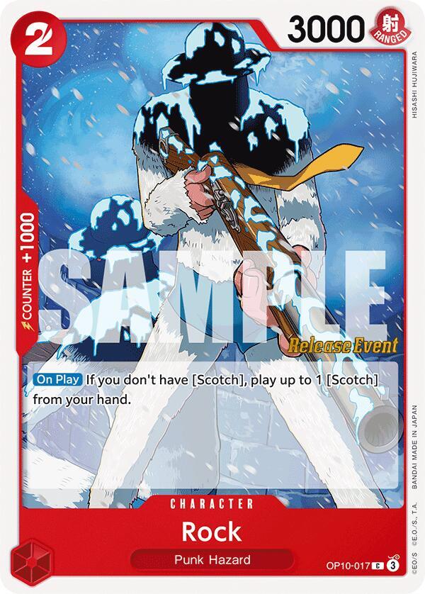 Rock OP10-017 card from Royal Blood Release Event Cards