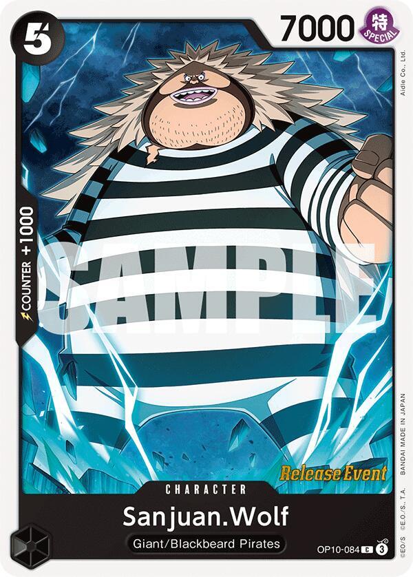 Sanjuan.Wolf OP10-084 card from Royal Blood Release Event Cards