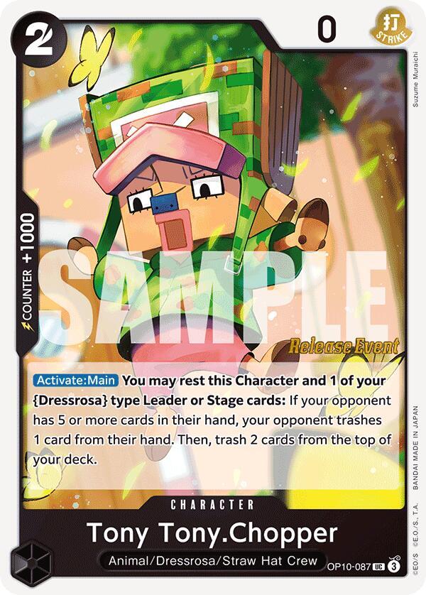 Tony Tony.Chopper OP10-087 card from Royal Blood Release Event Cards
