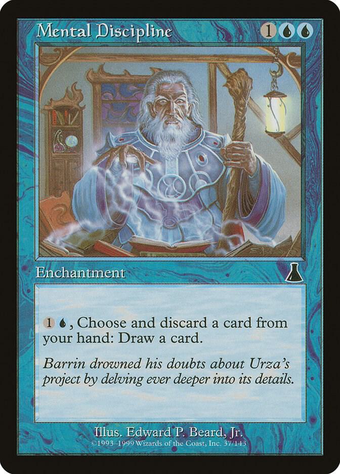 Mental Discipline 37 card from Urza's Destiny