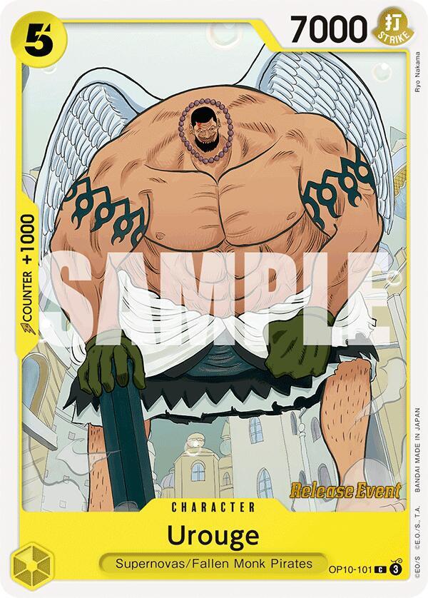 Urouge OP10-101 card from Royal Blood Release Event Cards