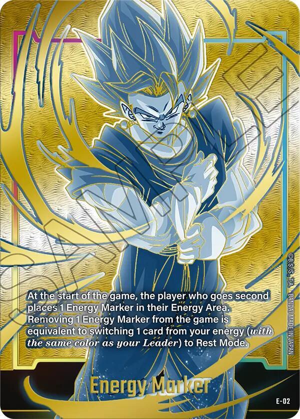 Energy Marker E-02 card from Fusion World Energy Markers