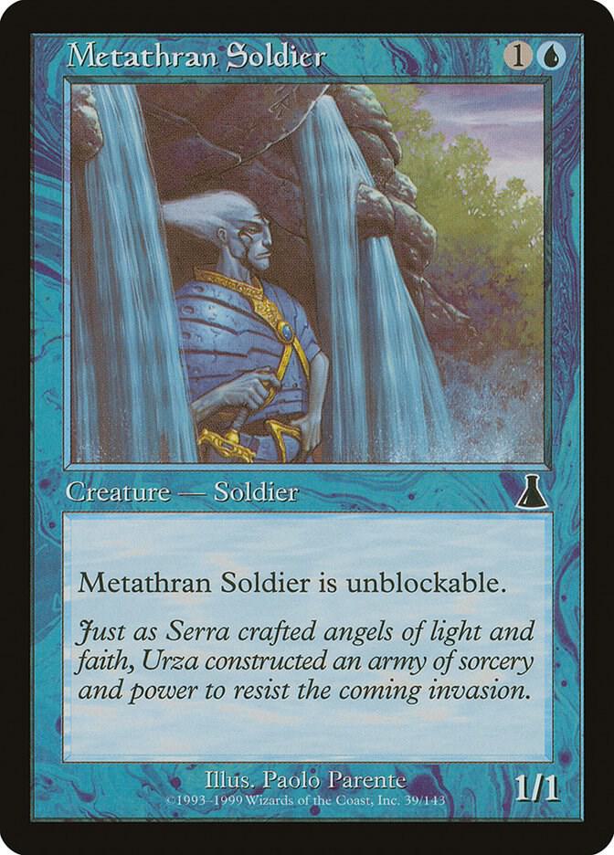 Metathran Soldier 39 card from Urza's Destiny