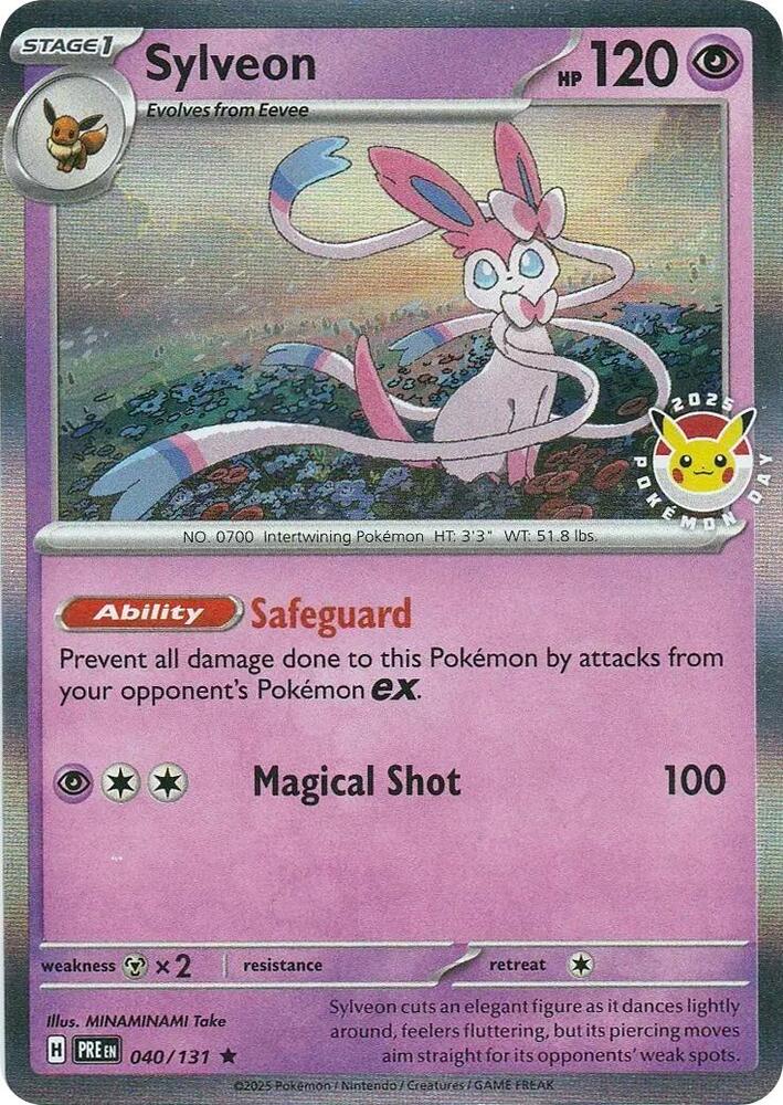 Sylveon (Pokemon Day) 040/131 card from Miscellaneous Cards & Products