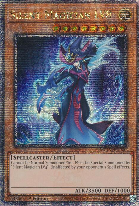 Silent Magician LV8 MZTM-EN000 card from Maze of the Master