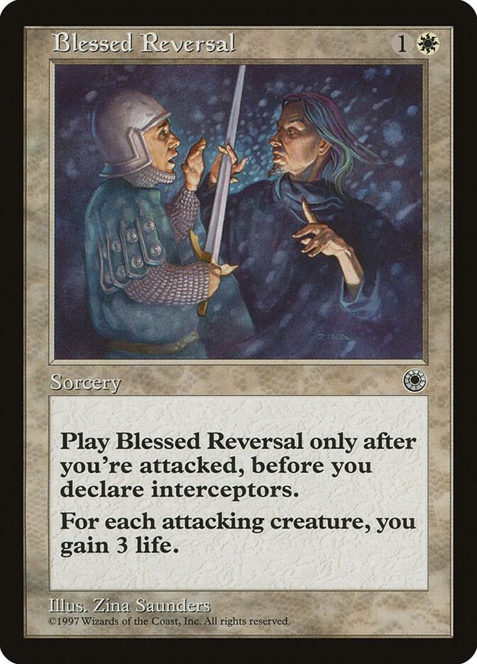 Blessed Reversal card from Portal