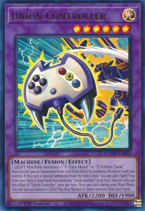 Union Controller MZTM-EN022 card from Maze of the Master