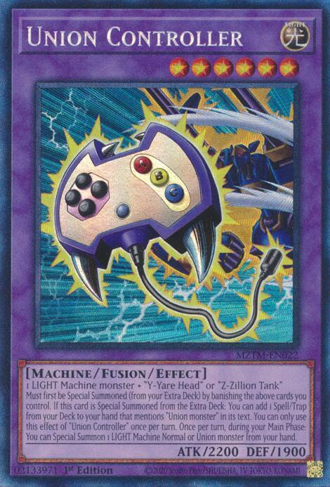 Union Controller (CR) MZTM-EN022 card from Maze of the Master